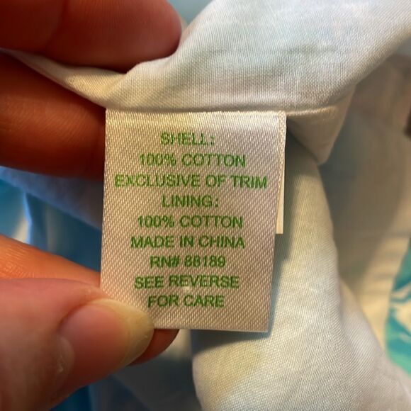 Lilly Pulitzer Pearl Shift Dress Shorely Blue 2 - Picture 7 of 9